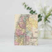 Palästina mit Arabien Petraea Postkarte (Stehend Vorderseite)