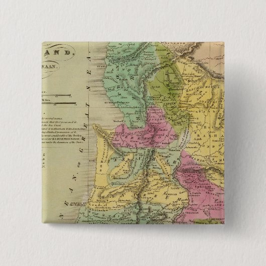Palästina oder das heilige Land Button (Vorderseite)