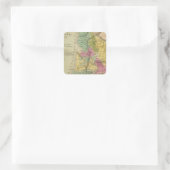 Palästina oder das Heilige Land Quadratischer Aufkleber (Tasche)