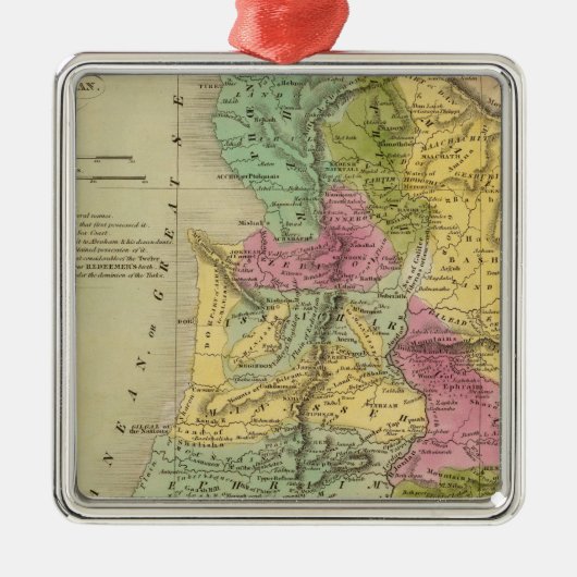 Palästina oder das heilige Land Silbernes Ornament (Vorne)