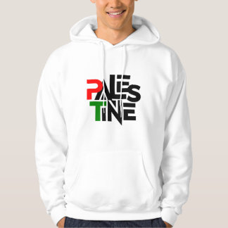 Palästina oder Palästina Moderne Typografie Design Hoodie