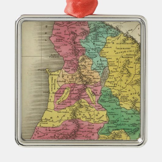 Palästina Ornament Aus Metall (Vorne)