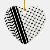 Palästina-Ornament Keramik Ornament (Hinten)