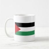 Palästina-Palästinenser-Flagge Kaffeetasse (Links)