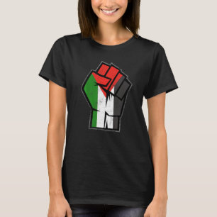 Palästina, palästinensische Faust, Palästinafahne, T-Shirt