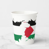 Palästina Pappbecher (Links)