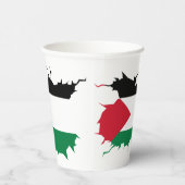 Palästina Pappbecher (Rechts)