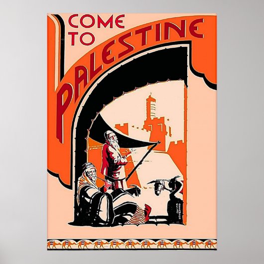 PALÄSTINA POSTER (Vorne)