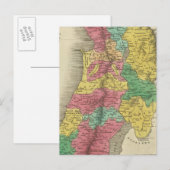 Palästina Postkarte (Vorne/Hinten)