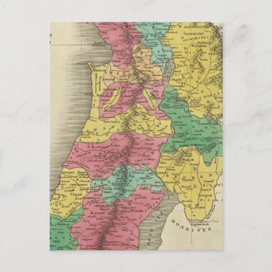 Palästina Postkarte (Vorderseite)