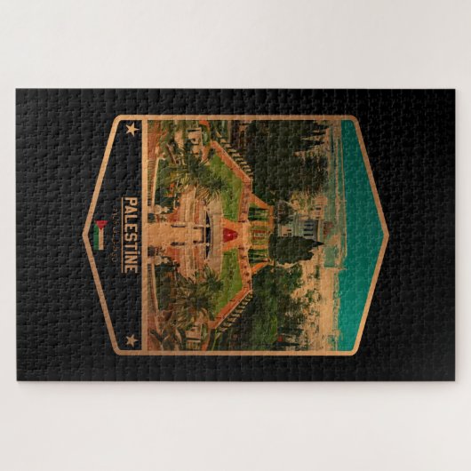 Palästina Puzzle (Horizontal)