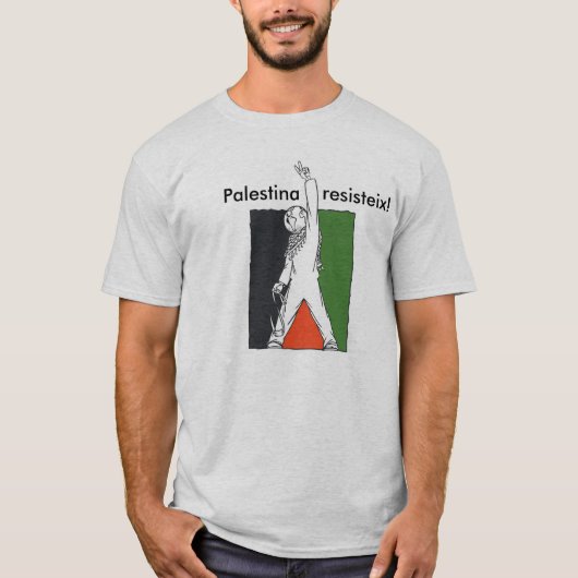 Palästina Resisteix! T-Shirt (Vorderseite)