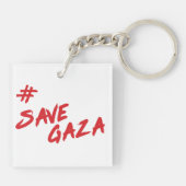 Palästina Schlüsselanhänger (Rückseite)