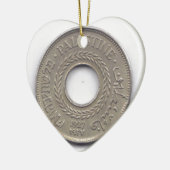 Palästina-Stolz-Münzsammlung Keramik Ornament (Links)