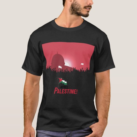 Palästina T-Shirt (Vorderseite)