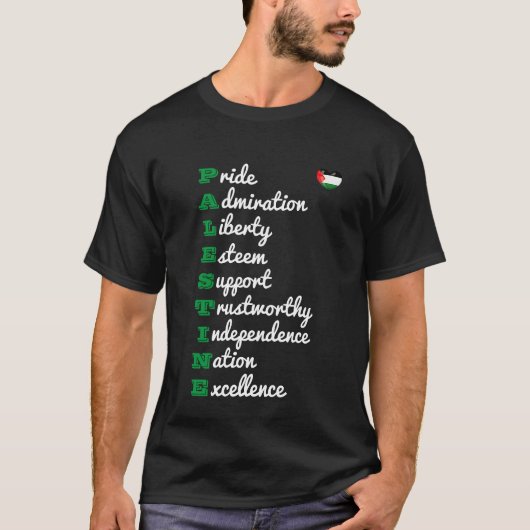 Palästina-T - Shirt (Vorderseite)
