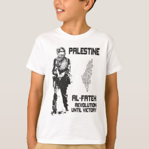 Palästina-T-Shirt - Fateh Plakat T-Shirt