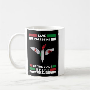 Palästina-T - Shirt mit Palästina-Plan gerettet Kaffeetasse