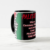 Palästina Tasse (Vorderseite Links)