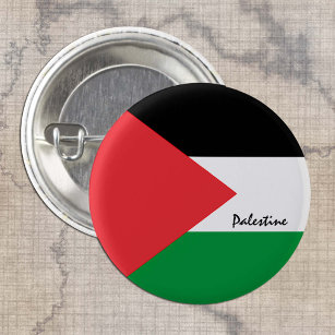 Palästina-Taste, patriotische palästinensische Fla Button