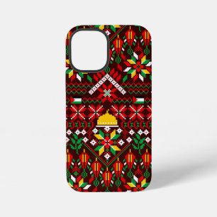 Palästina Tatreez Traditionelle Stickerei iPhone 12 Mini Hülle