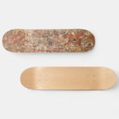 Palästina Topografie des Heiligen Landes im 15. Ja Skateboard (Horizontal)