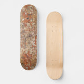 Palästina Topografie des Heiligen Landes im 15. Ja Skateboard (Vorderseite)
