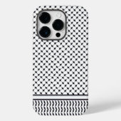 Palästina Traditioneller Keffiyeh Case-Mate iPhone Hülle (Rückseite)