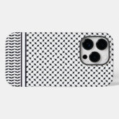 Palästina Traditioneller Keffiyeh Case-Mate iPhone Hülle (Rückseite (Horizontal))