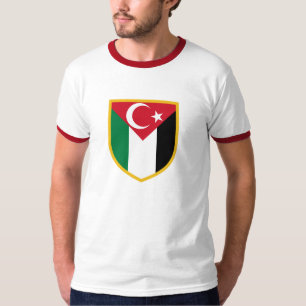 Palästina u. Turkiye Flagge T-Shirt