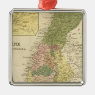 Palästina und angrenzende Länder Ornament Aus Metall