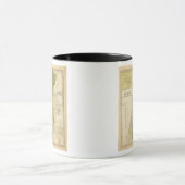 Palästina und angrenzende Länder Tasse (Zentrum)
