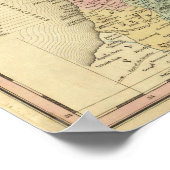 Palästina und Nachbarländer Poster (Ecke)