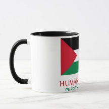 Palästina-Unterstützung Combo-Tasse