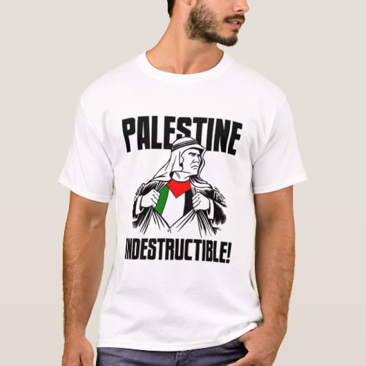 Palästina unzerstörbar T-Shirt (Vorderseite)