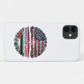 Palästina - USA - Tree Roots Flag Case-Mate iPhone Hülle (Rückseite (Horizontal))