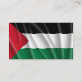 PALÄSTINA VISITENKARTE (Rückseite)