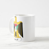 Palästina-Wappen Kaffeetasse (Vorderseite Links)