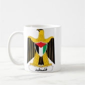 Palästina-Wappen Kaffeetasse (Links)