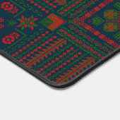 Palästina-Wassermelone-Palästina arabisches Wort"ف Schreibtischunterlage (Ecke)