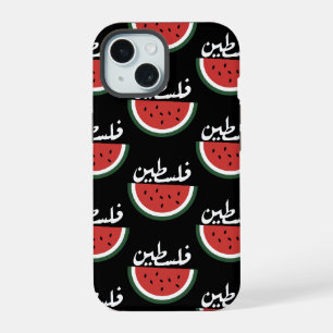 Palästina-Wassermelone-Palästinensisches arabische iPhone 15 Hülle