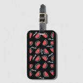 Palästina-Watermelon-Pattern-Palästinensische Flag Gepäckanhänger (Vorderseite Vertikal)