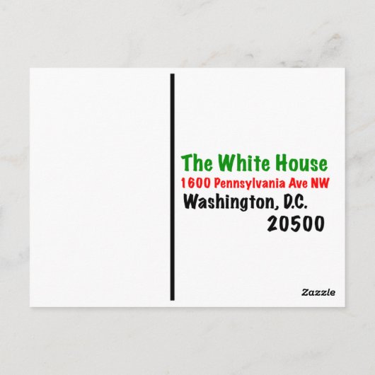 Palästina wird frei sein postkarte (Rückseite)