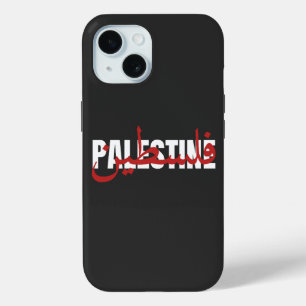 Palästina Word Arabisch und Englisch Wordart- Text Case-Mate iPhone Hülle