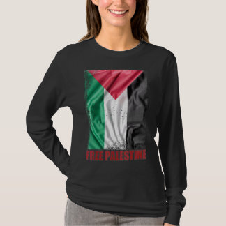 Palästinafahne arabisch-palästinensische Not leide T-Shirt