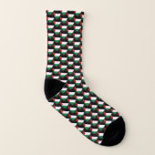 Palästinafahne Hörsäcke Socken (Links - Innen)