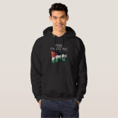 Palästinafahne im freien Gaza-Streifen Hoodie (Vorne ganz)