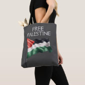 Palästinafahne im freien Gaza-Streifen Tasche (Von Nahem)