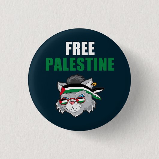 Palästinaflüchtling Gaza Button (Vorderseite)