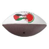 Palästinafreiheit fliegt auf Watermelon an Football (Gedreht 270)